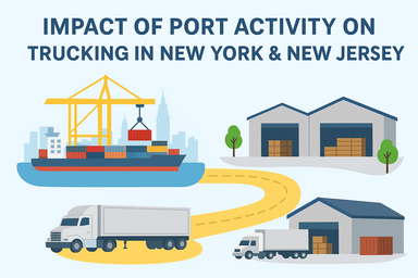 Impact of Port Activity (e.g., Port of New York & New Jersey) on Trucking