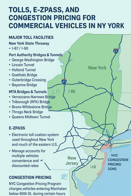 Tolls, E-ZPass, and Congestion Pricing for Commercial Vehicles