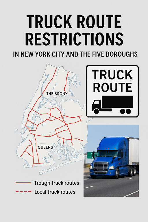 Truck Route Restrictions in New York City and the Five Boroughs