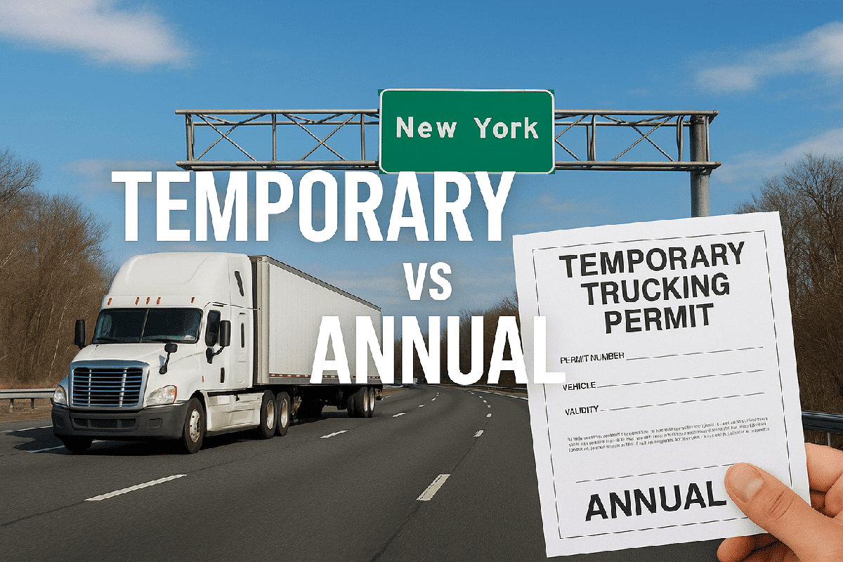 Temporary vs Annual Truck Permits, Which One Do You Need?