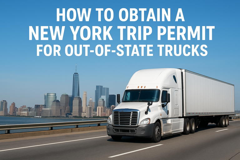 How to Obtain a New York Trip Permit for Out-of-State Trucks
