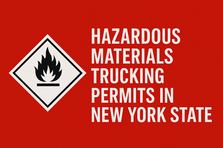 Hazardous Materials Trucking Permits in New York State