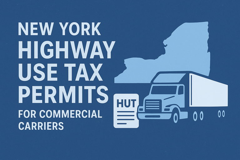 New York Highway Use Tax  Permits