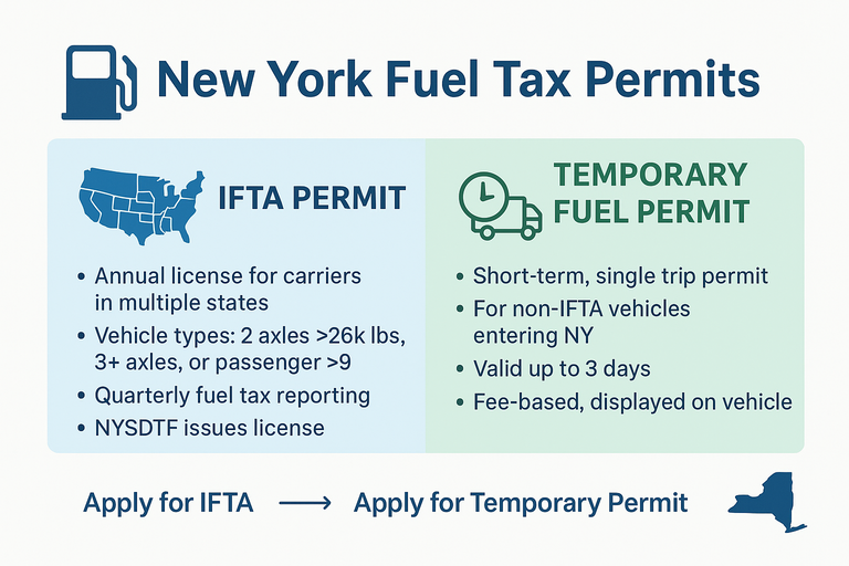 New York Fuel Tax Permits