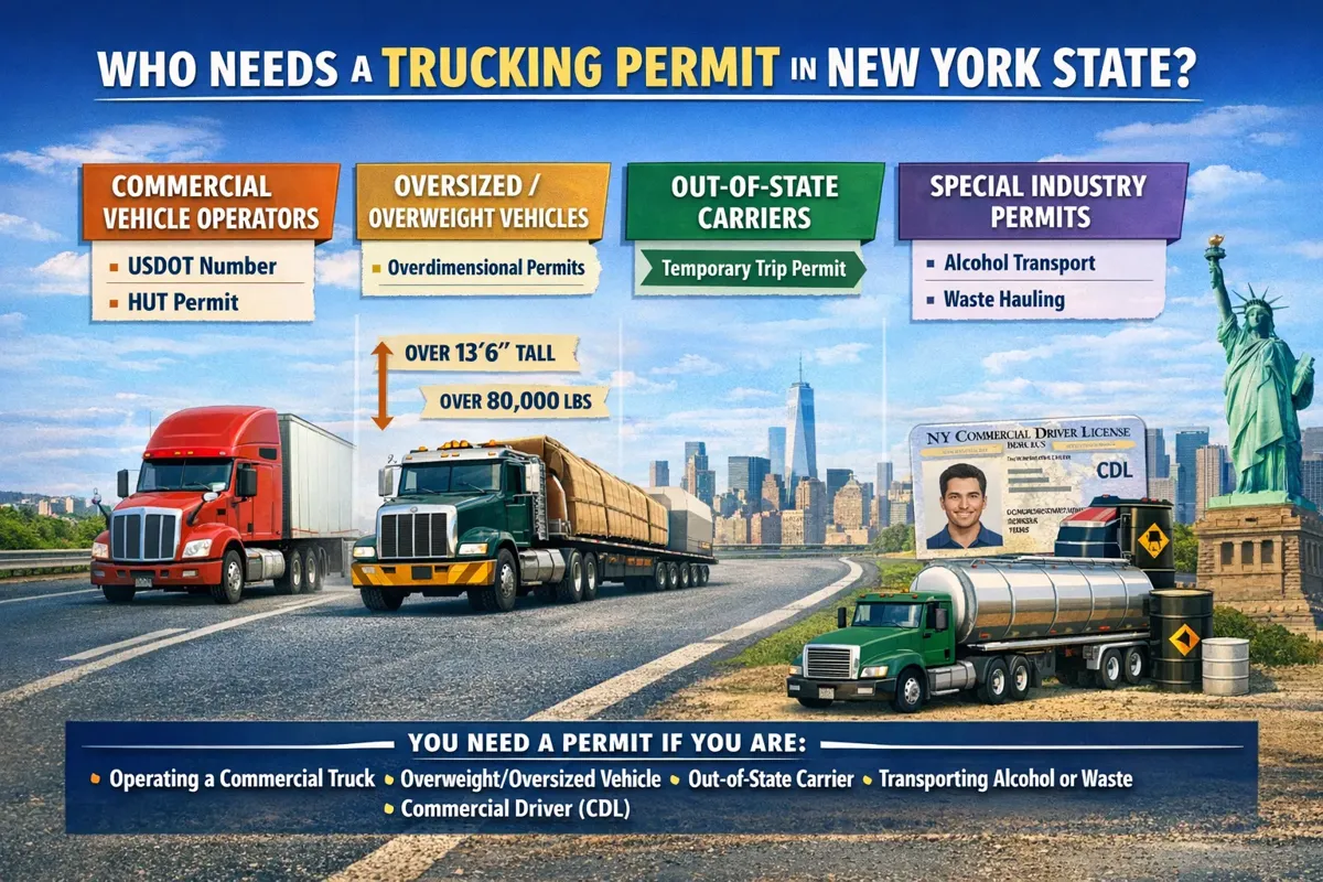 Who Needs a Trucking Permit in New York State