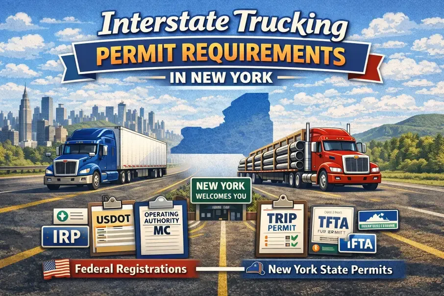 Interstate Trucking Permit  in New York
