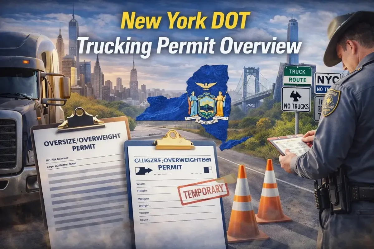 New York DOT Trucking Permit