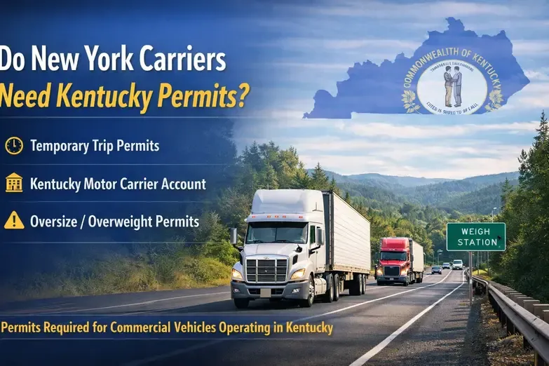 Kentucky Permits for New York Based Carriers