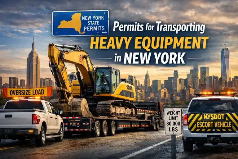 Permits for Transporting Heavy Equipment in New York