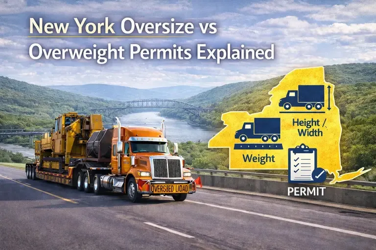 New York Oversize vs Overweight Permits Explained