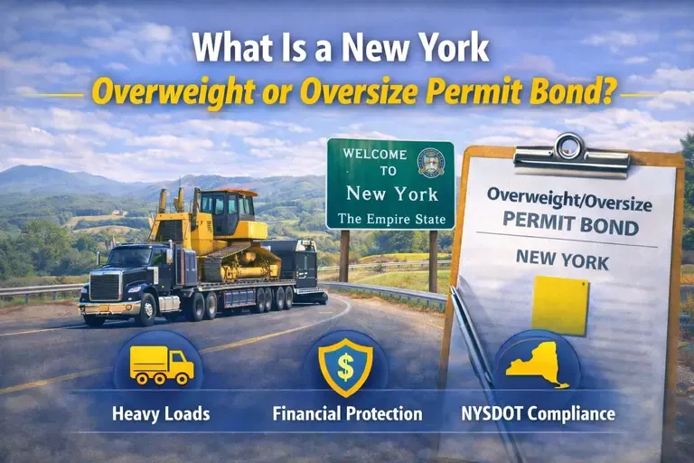 What is a New York Overweight or Oversize Permit Bond?