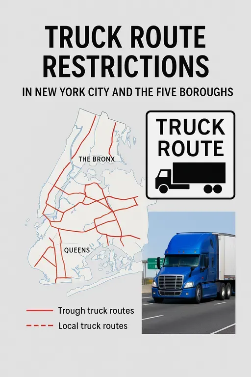 Truck Route Restrictions in New York City and the Five Boroughs
