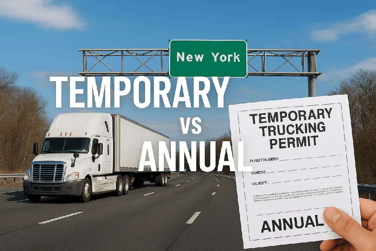 Temporary vs Annual Truck Permits, Which One Do You Need?