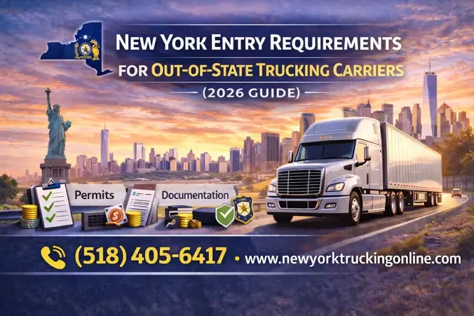Entry Requirements For Out-Of-State Carriers In New York