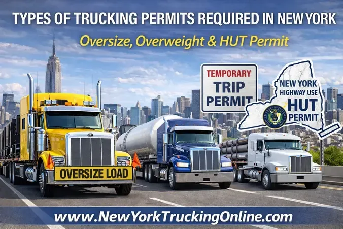 Types of Trucking Permits Required in New York