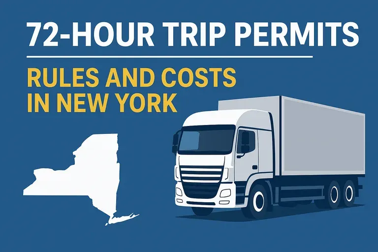 72-Hour Trip Permit in New York