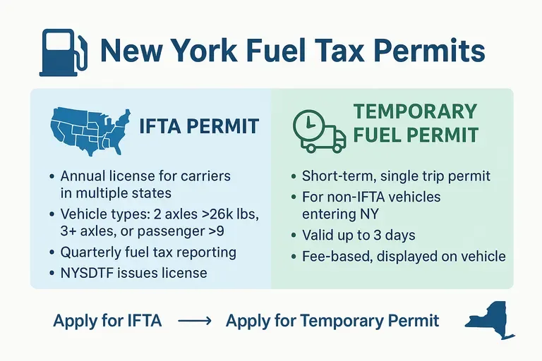 New York Fuel Tax Permits