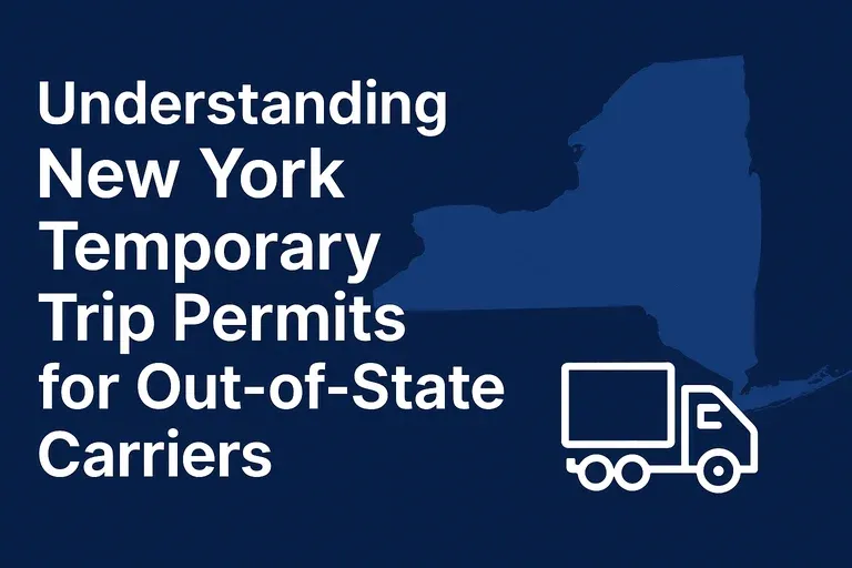 New York Temporary Trip Permits