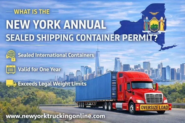 What Is the New York Annual Sealed Shipping Container Permit?