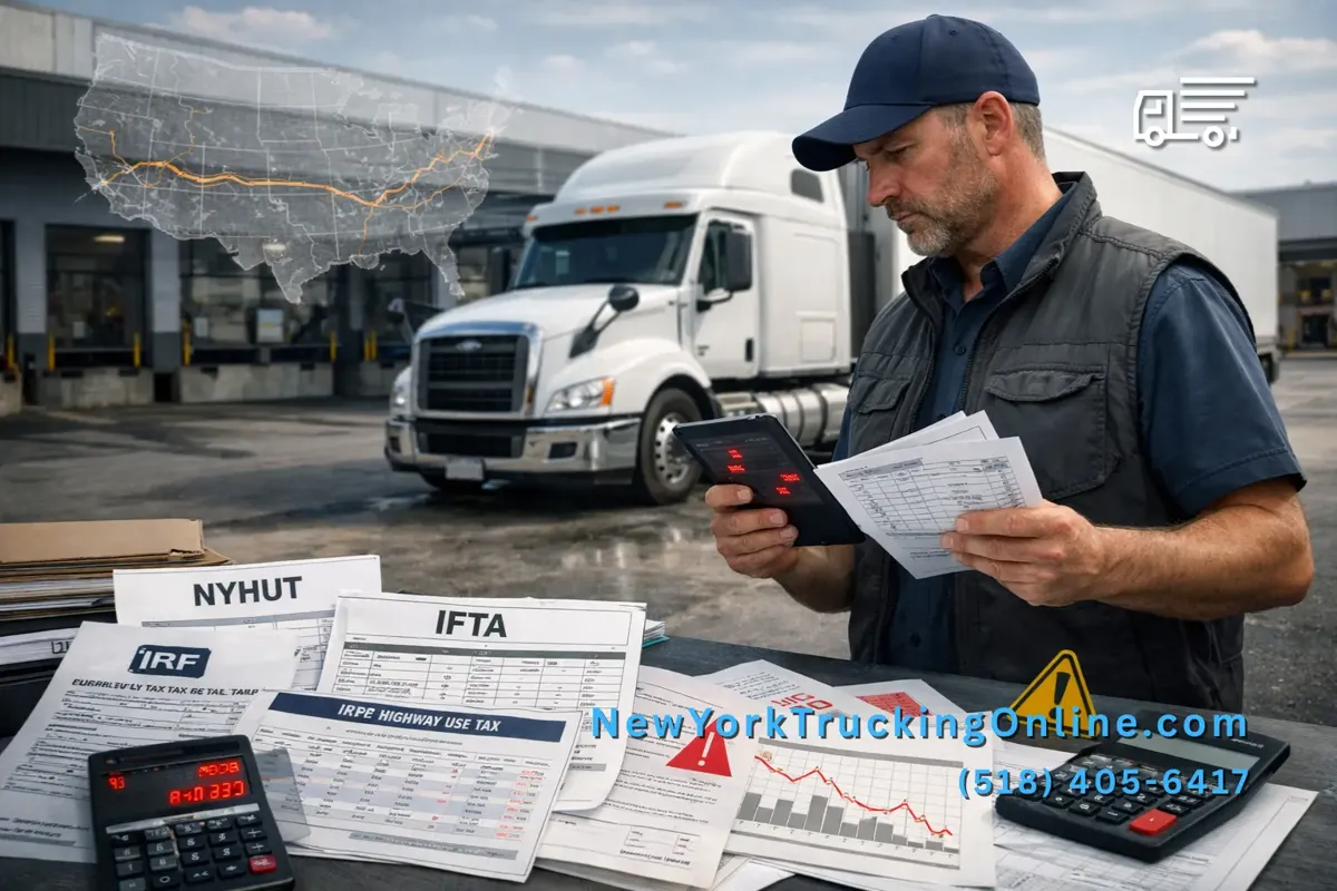 NYHUT IFTA IRP trucking compliance