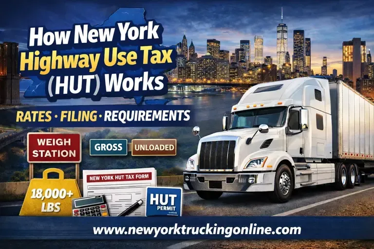 How the New York Highway Use Tax Works