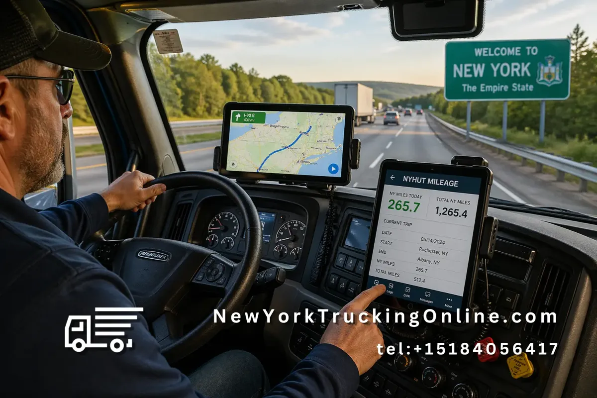 NYHUT mileage tracking dashboard