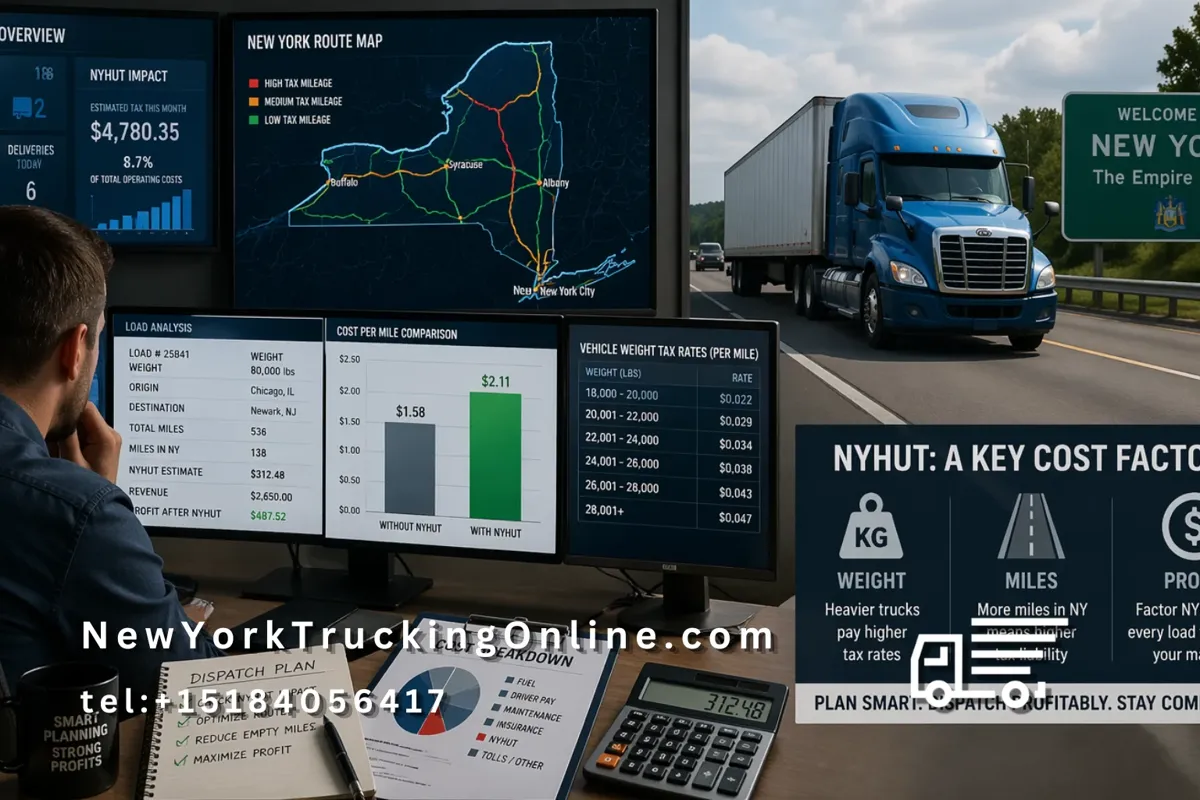 NYHUT dispatch planning trucking