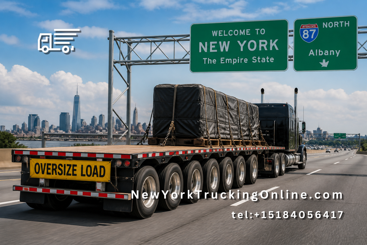 NYHUT multi-axle truck New York