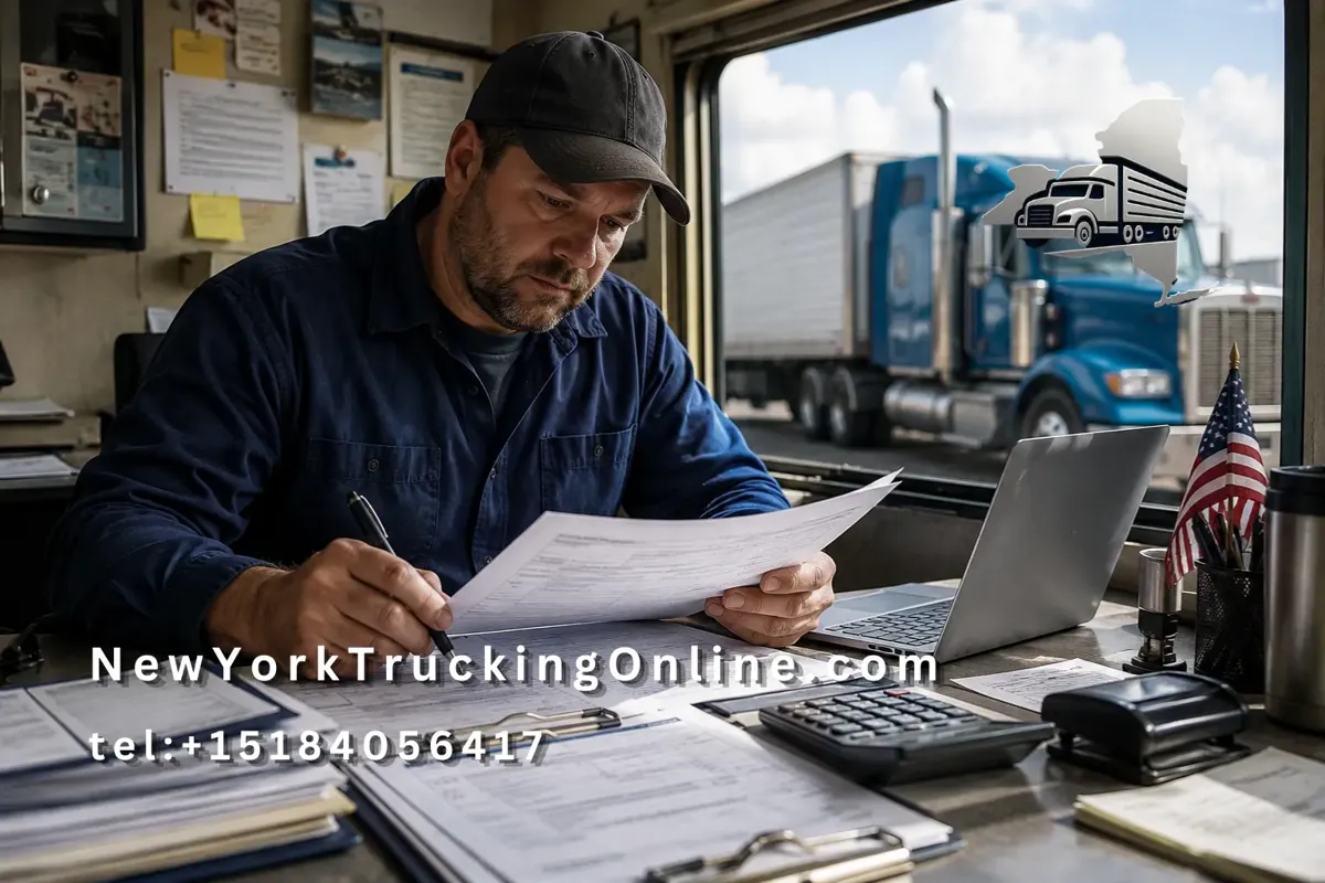 NYHUT registration errors truckers