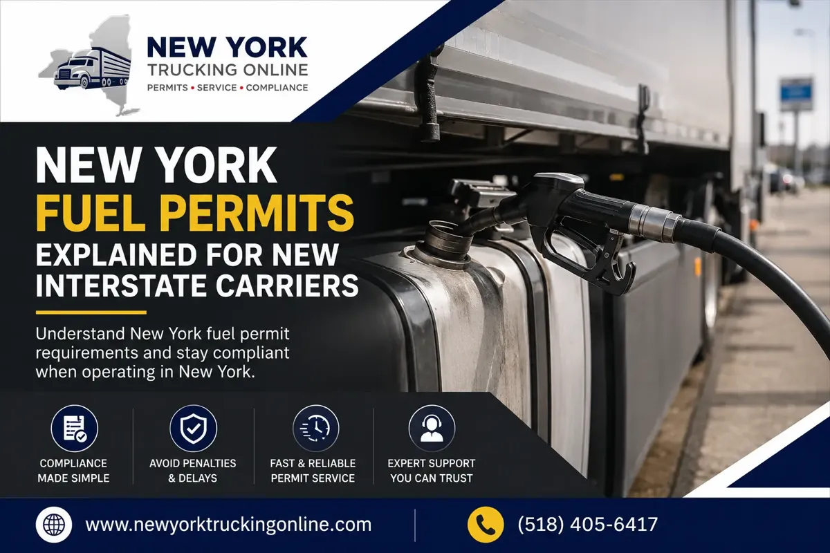 New York fuel permit interstate carrier