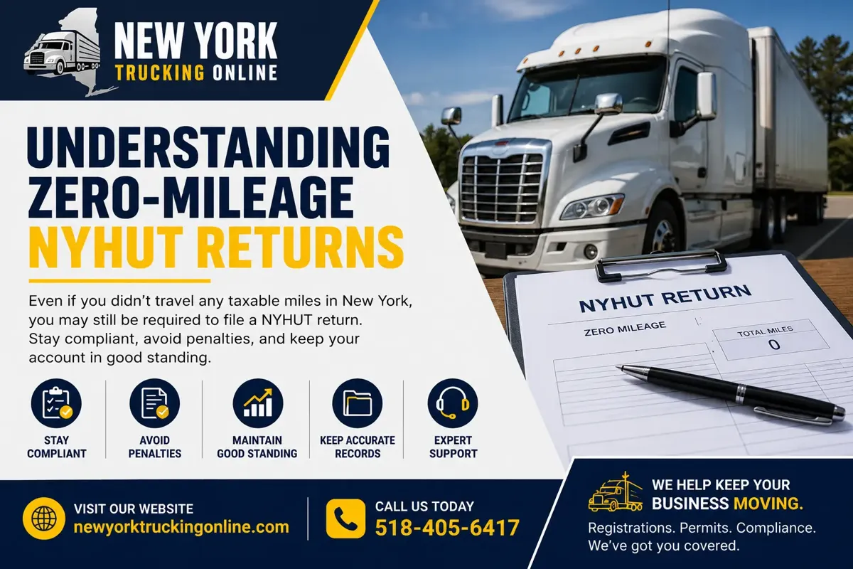 Zero-mileage NYHUT returns guide