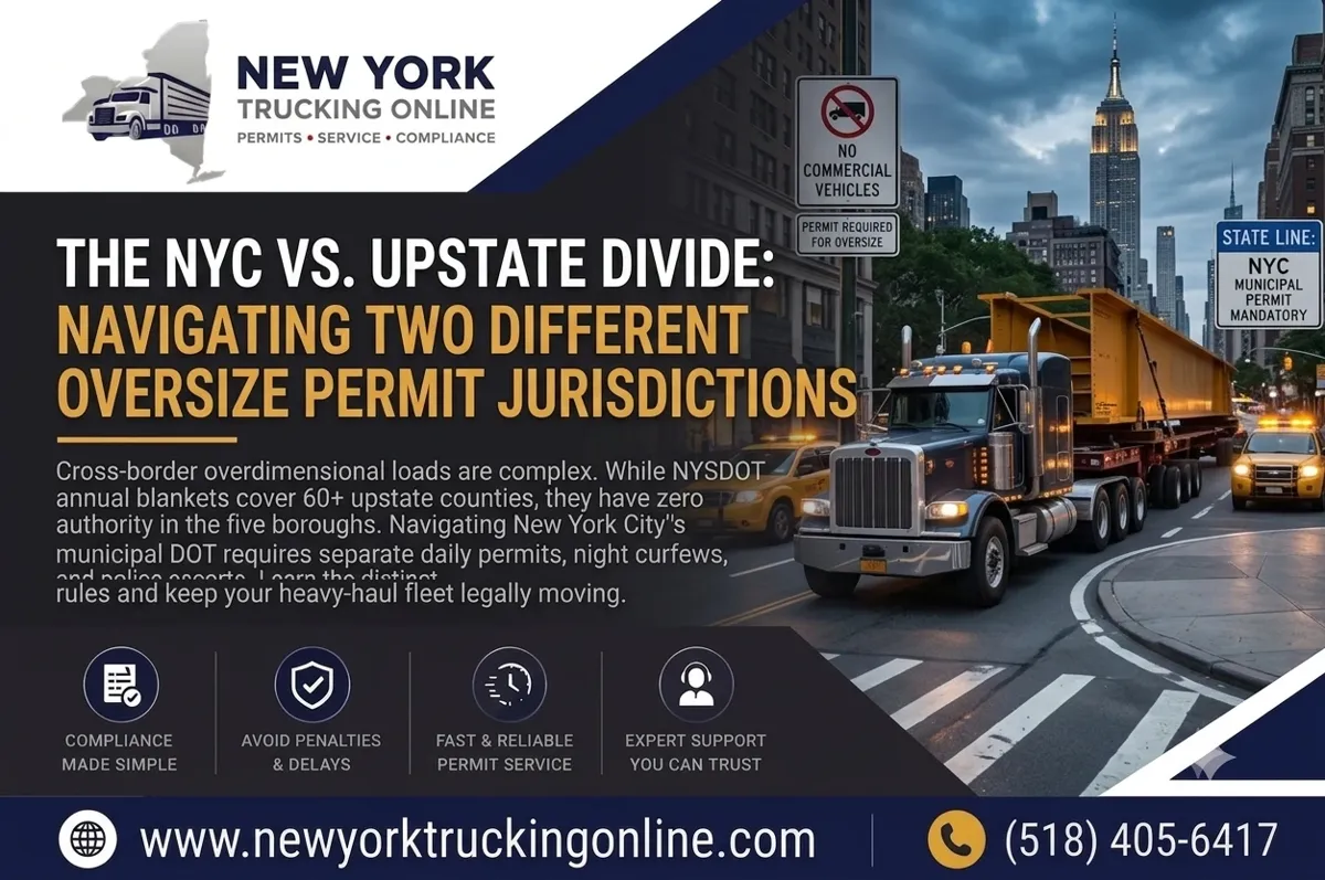 oversize load under NYSDOT and NYC DOT rules