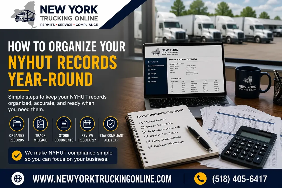 Organize NYHUT records