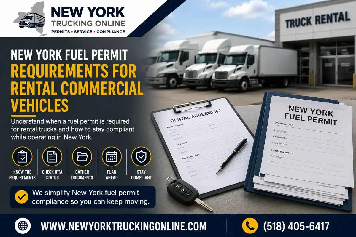New York Fuel Permit rental truck