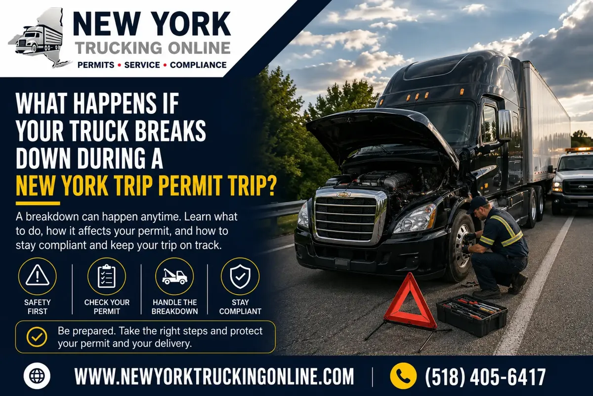 New York Trip Permit Truck Breakdown