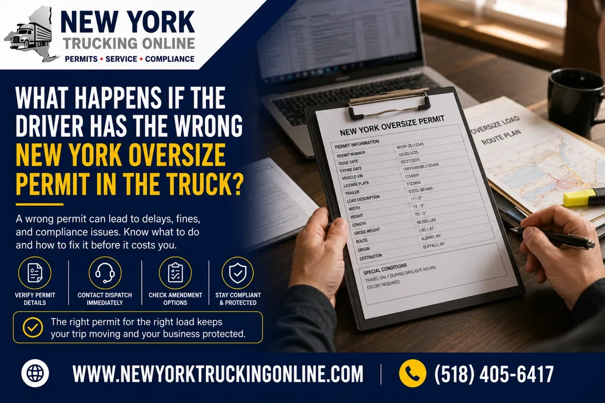 New York Oversize Permit Mismatch