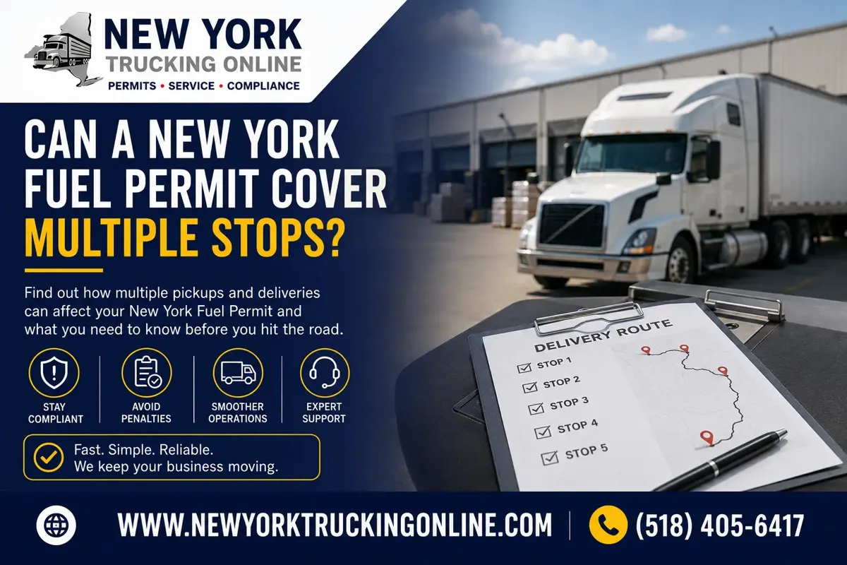 New York Fuel Permit Multiple Stops