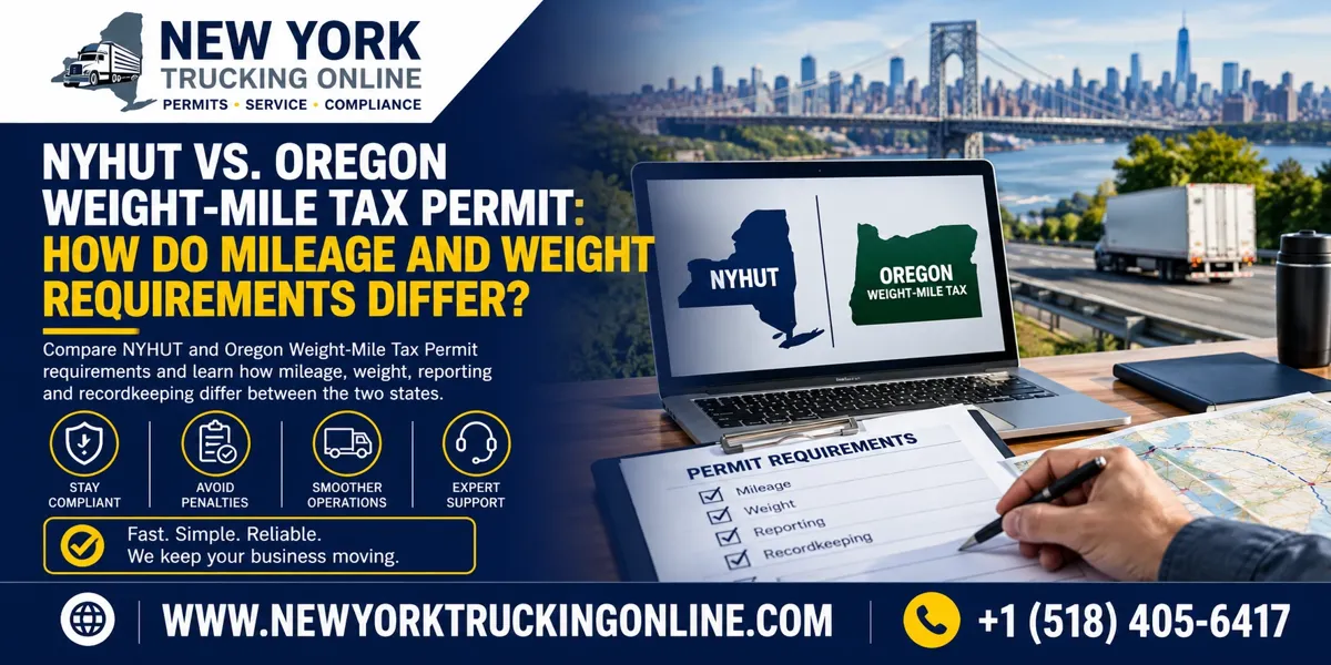 NYHUT Oregon Weight-Mile Tax Permit