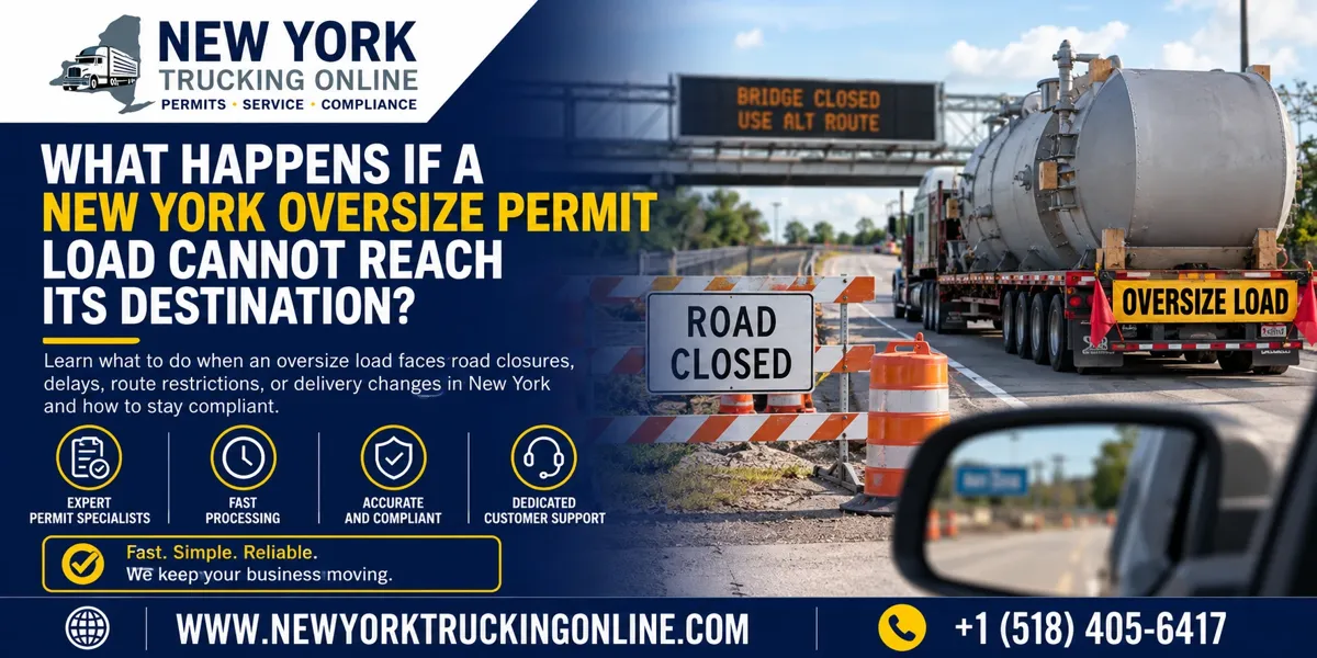 New York Oversize Permit Destination