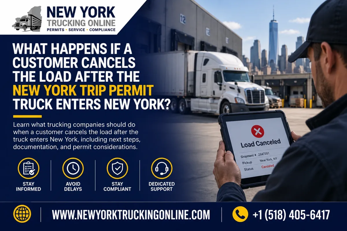 New York Trip Permit Truck