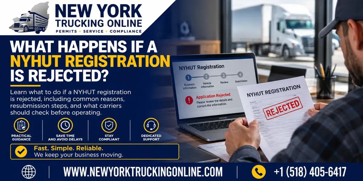NYHUT registration rejection