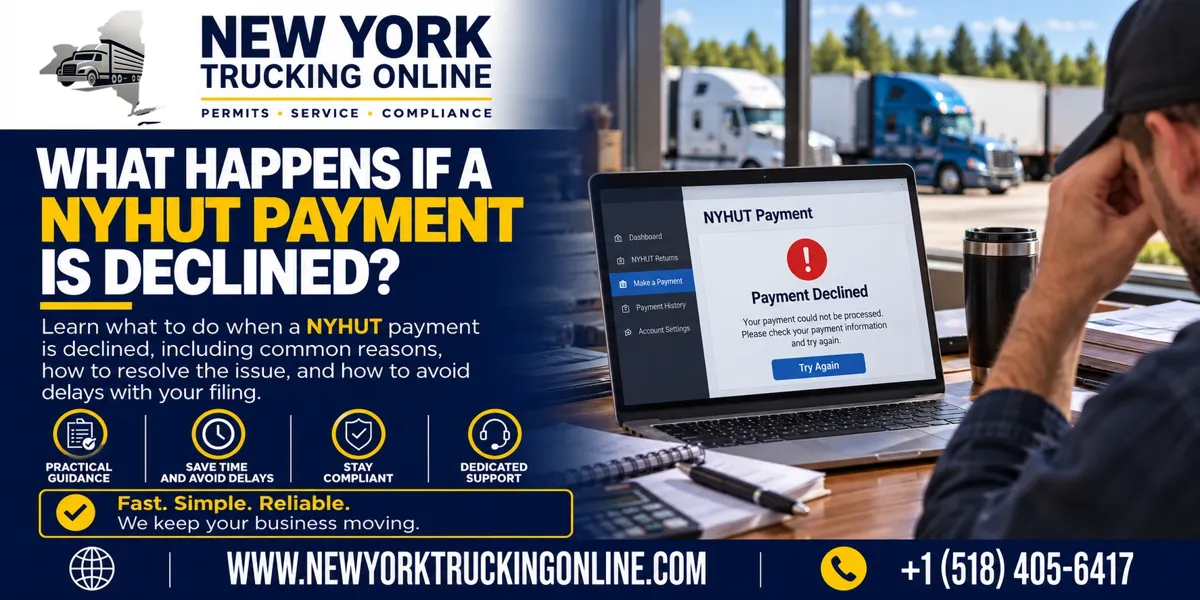 NYHUT payment declined