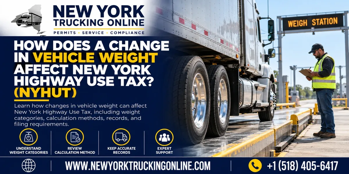 New York Highway Use Tax Weight