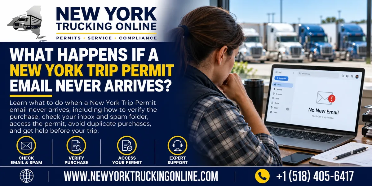 New York Trip Permit Email Issue