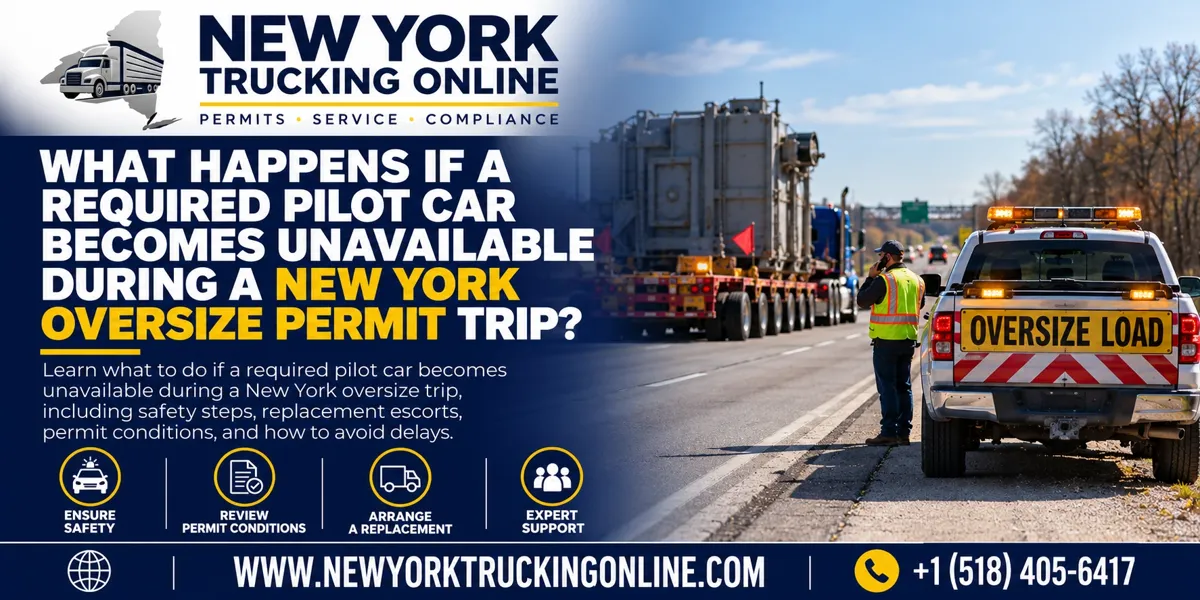 New York Oversize Permit Pilot Car