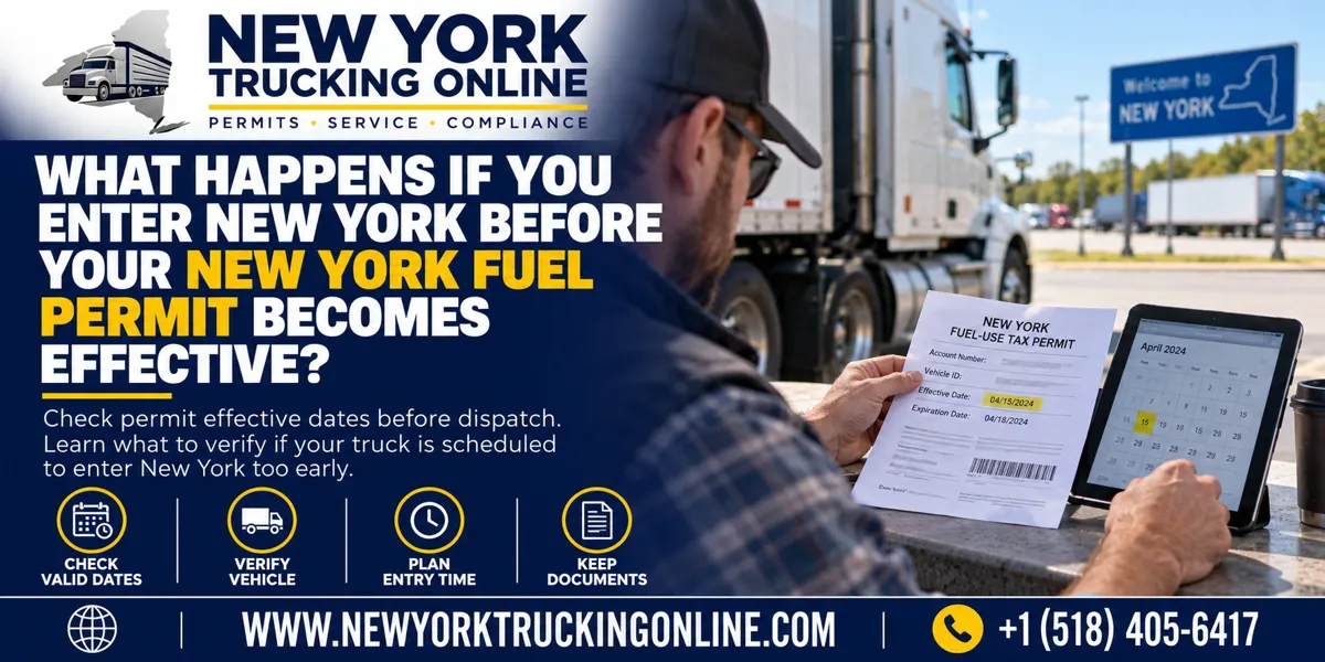 New York Fuel Permit Effective Dates